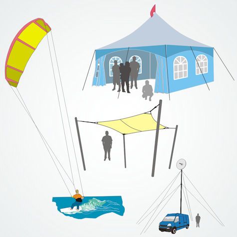 CL826-11 - Aero Cleat with CL211 MK2 Base - Silver or Dark Anodize | Nautos-usa