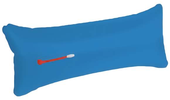 BLUE 48L OPTIPARTS AIRBAG - 39"x 16"- Opti1217 | Nautos-usa