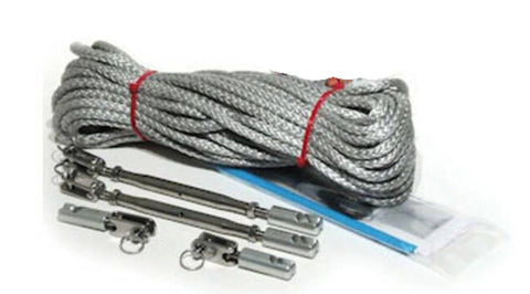 Large Boat Kit - Complete Life Line kit - Dyneema SK78 -UP TO 40' Sailboat - LLK002 | Nautos-usa