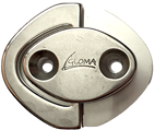 FOLDING PAD EYE - Stainless Steel 316 | Nautos-usa