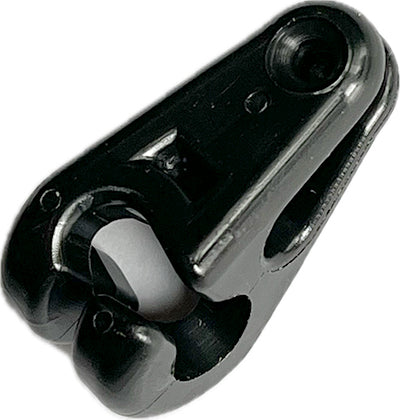 JIB HANK- HPN014A- WHITE or BLACK - 4mm ~5/32" WIRE- 10 PIECES SET . | Nautos-usa