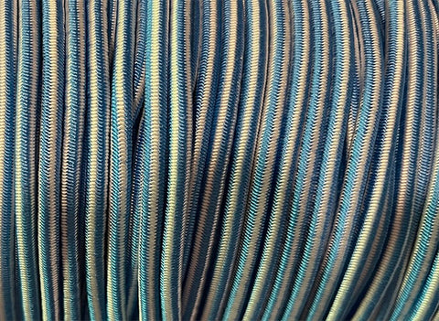 SHOCKCORD - Stealth Stretch ( Dyneema ) Cover - Rubber Core - 3 or 4 mm