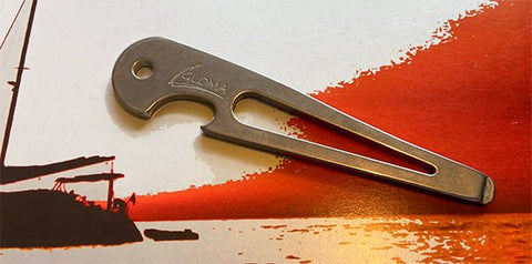 Shackle Key - Screw driver and Bottle Opener - forged Stainless Steel - AISI 316 - G001 | Nautos-usa