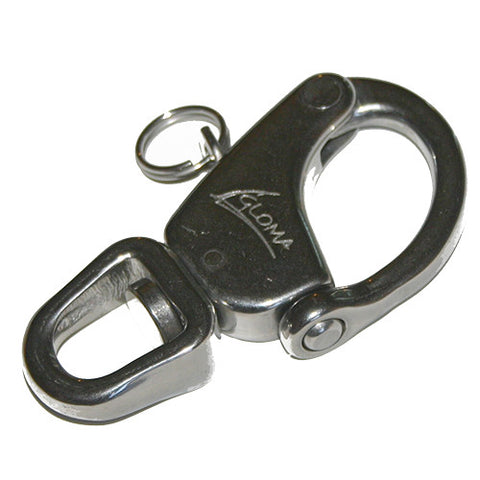 1102 -90 mm ( 3.54&quot;) LONG SNAP SHACKLE WITH SWIVEL EYE
