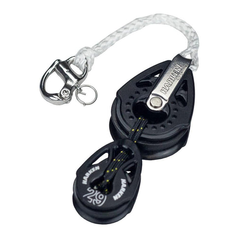 40-29MM OPTIMIST MAINSHEET LINK BLOCK WITH SHACKLE - Opti 1321 | Nautos-usa