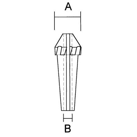 STA-LOK WEDGE 7 STRAND (INCH)