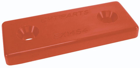RED NYLON 2 HOLE MOUNTING PLATE - Opti14532