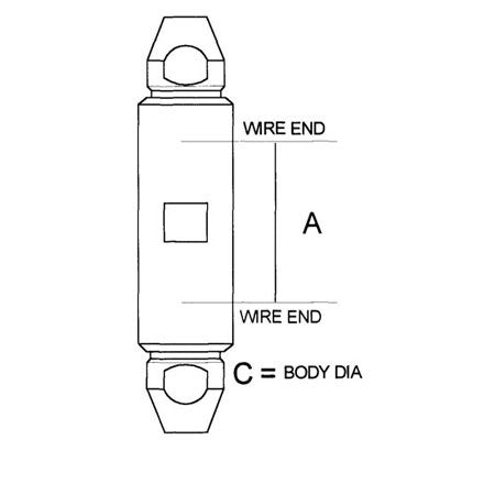 STA-LOK STAY CONNECTOR (INCH) - High Strength 316 Stainless Steel | Nautos-usa