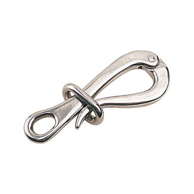 189785 - STAINLESS STEEL PELICAN HOOK - 4" | Nautos-usa