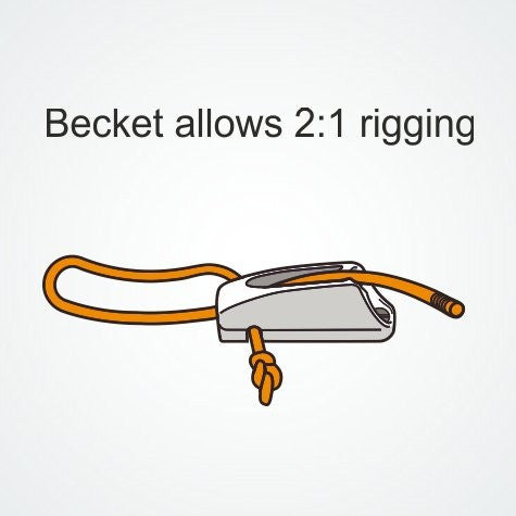 CL211 MK2/S2 Racing Junior MK2 with Becket - ClamCleat | Nautos-usa