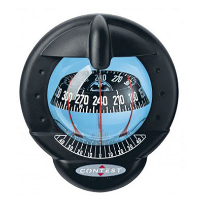 39665 - CONTEST 101 COMPASS - VERTICAL MOUNT- 64421 - BLACK BEZEL BLACK CARD - PLASTIMO