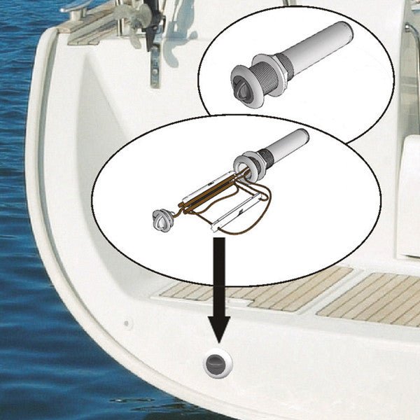 Flush-mount Safety Ladder - PLASTIMO- 51558 | Nautos-usa