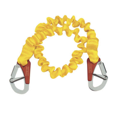 55984 -66840 - SINGLE TETHER - ELASTIC WITH 2 DOUBLE ACTION SECURITY HOOKS - PLASTIMO