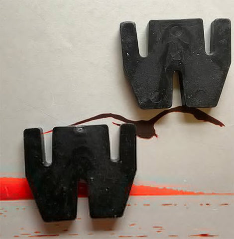 HPN 609 - Rubber Daggerboard Friction Pad - 2 PIECES SET. | Nautos-usa