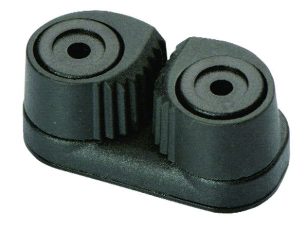 91026.33-SMALL COMPOSITE CAM CLEAT WITH FAIRLEAD INCLUDED- BLACK | Nautos-usa