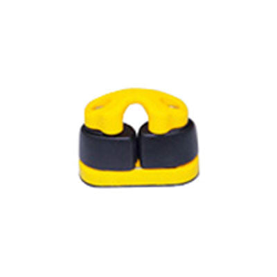 91026BY - SMALL  COMPOSITE  CAM CLEAT - YELLOW BASE | Nautos-usa