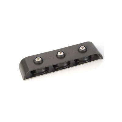 91209- Deck Organizer - TRIPLE ALUMINUM 48 MM SHEAVES | Nautos-usa