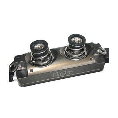 91653 - BALL BEARING " ( 190mm) CAR WITH DOUBLE  STAND UP BASE AND CONTROL SHACKLES- TORLON BALL BEARINGS