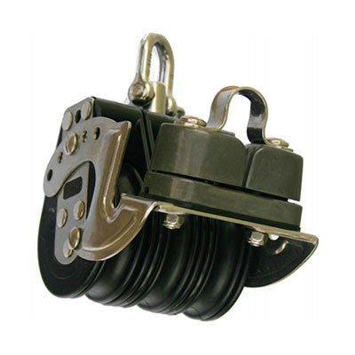 92233 - TRIPLE SWIVEL WITH ALUMINUM CAM  AND ALUMINUM SHEAVE