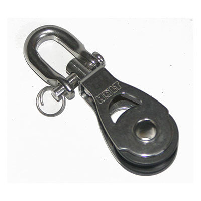 92550 -MICRO BLOCK - SINGLE SWIVEL WITH ALUMINUM SHEAVE
