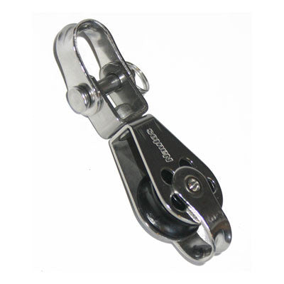 92591 -MICRO BLOCK - SINGLE SWIVEL WITH BECKET CENTER SHEAVE