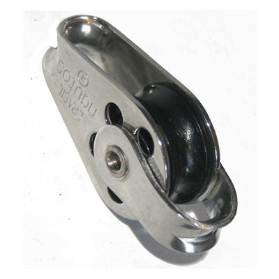 92593 - MICRO BLOCK -SINGLE FIXED WITH BECKET CENTER SHEAVE