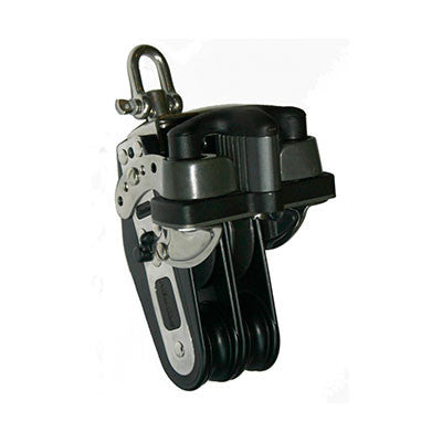 92746 - FIDDLE DOUBLE SWIVEL - DOUBLE RATCHET AND DOUBLE ALUMINUM CAM CLEAT