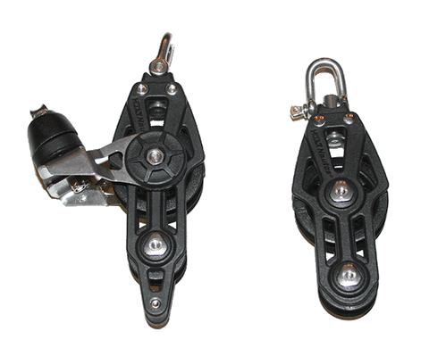 95303-00|4:1 Mainsheet System set - Plain line blocks- 45mm sheave. | Nautos-usa