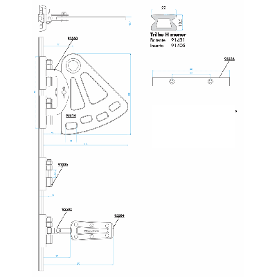 95504 - Medium Batten Support