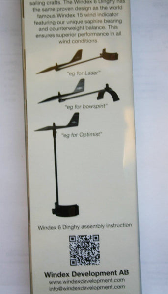 WINDEX 6 Dinghy - Laser - Optimist - Bowsprit | Nautos-usa