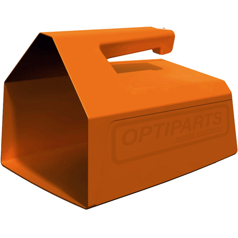 THE “BIG ORANGE” BAILER W/ LANYARD - Optimist - Optipart 1448 | Nautos-usa