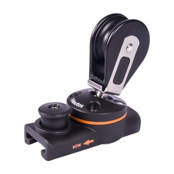 91602-Genoa Car with Stop Button - FOR 25MM T  TRACK - WITH STAND UP 39 MM CLASSIC BLOCK