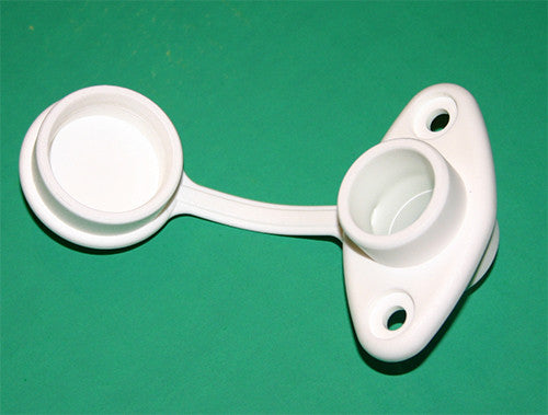 HPN 015 - WHITE- DRAING BUNG 17mm HOLE. PNP 015 | Nautos-usa