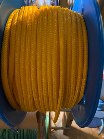 Marstrand - Polypropylene - line 6mm / 1/4"- YELLOW - SELL BY FOOT