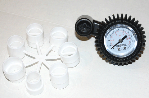 AIR PRESSURE GAUGE - Manometer - Fits easy on Pump Connector.- Plastimo 35723