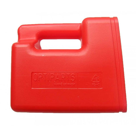 RED BAILER W/ LANYARD - Optimist - Optipart 1442R | Nautos-usa