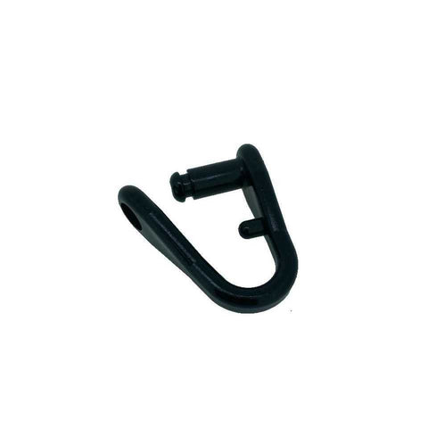 HPN 081D - SNAP ON SAIL SHACKLE -43mm Long - Black - PNP081D -  SET OF 10 PIECES