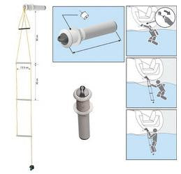 Flush-mount Safety Ladder - PLASTIMO- 51558