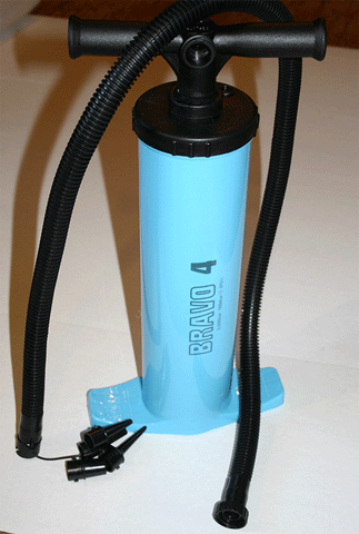 Double Action Hand Pump - Complete with Hose and Fittings - BRAVO 4 Plastimo