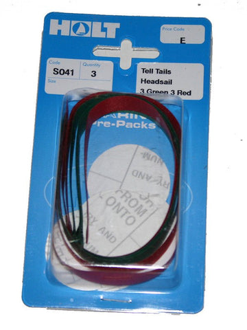 S041 - Tell Tails - Headsail - 3 Red - 3 Green. | Nautos-usa