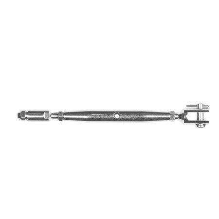MACHINED FORK & STA-LOK UNF THREAD TURNBUCKLE. | Nautos-usa