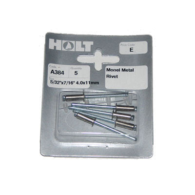A384 - RIVETS - 5/32" X 7/16" - MONEL METAL | Nautos-usa