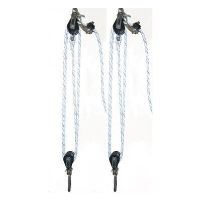 BL003 - Boat lift tackle - Blocks with  cam cleat and 5/16" rope included - Ready to use | Nautos-usa