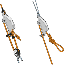 CL253- CLAMCLEAT- Trapeze and Vang - Aluminum | Nautos-usa