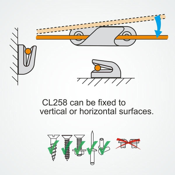 CL259 Racing Fine Line (Port) - SILVER | Nautos-usa