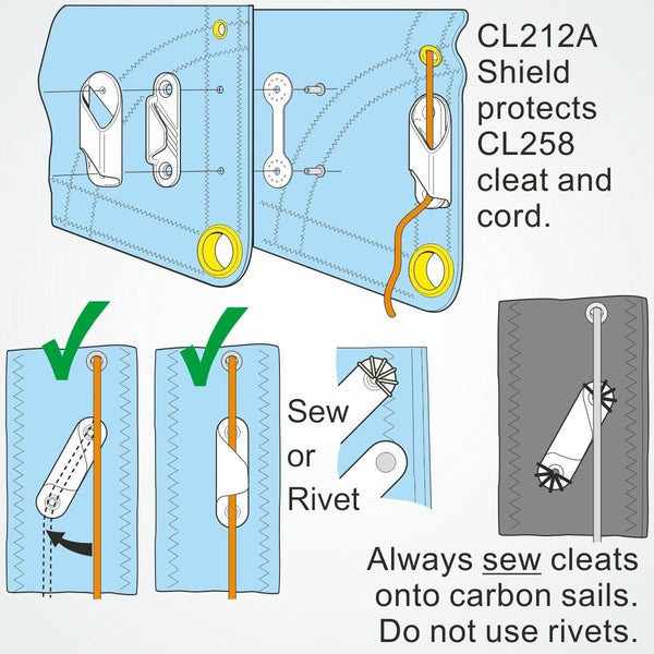 CL258 Racing Fine Line (Starboard) - SILVER