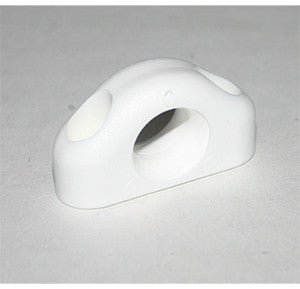 Deck Fairlead - Dead Eye - White - HPN 123A - 11.5mm ~7/16" Insert Diameter - 4 Pieces Set