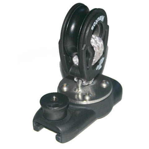 HT4575 TOB - Sliding car with tie 40mm block and stop.For track "T" type 25mm wide.
