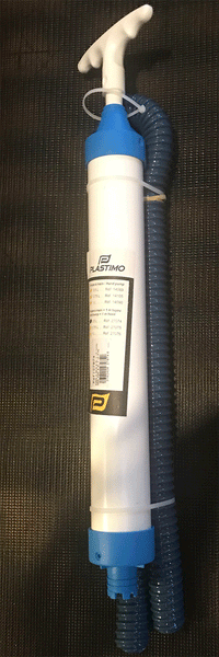Hand Pump with hose - Self priming - Plastimo