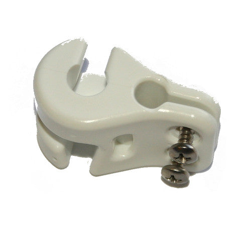 JIB HANK- HPN 014C- WHITE - 8mm ~ 5/16" WIRE- 4 PIECES SET -PNP14C